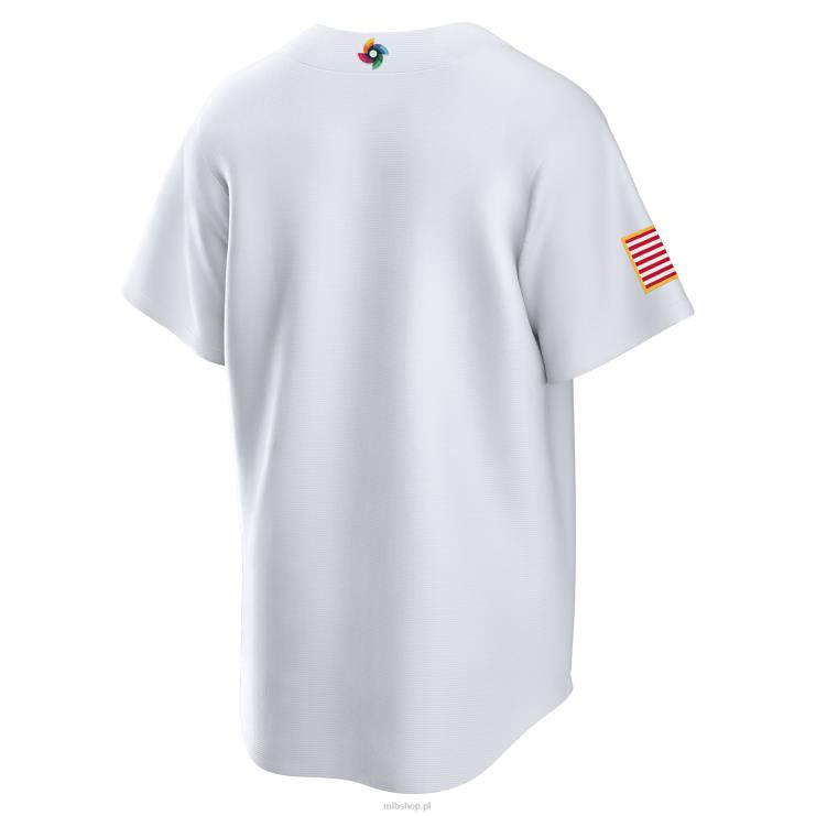 USA baseball nike biała replika klasycznej koszulki World Baseball 2023 mężczyźni 0J02V722 MLB Jerseys