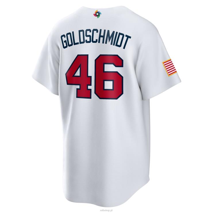 USA baseball paul goldschmidt nike biała replika klasycznej koszulki gracza World Baseball 2023 mężczyźni 0J02V890 MLB Jerseys