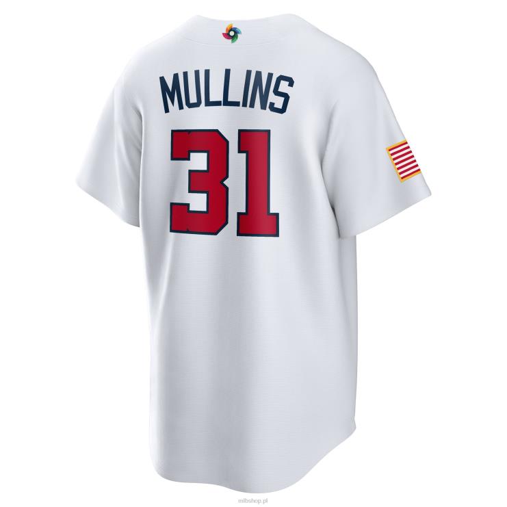bejsbol usa cedric mullins nike biała replika klasycznej koszulki baseballowej świata 2023 mężczyźni 0J02V1136 MLB Jerseys