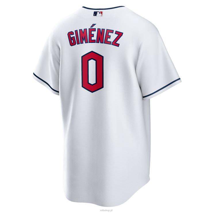 Biała domowa replika koszulki gracza Cleveland Guardians Andres Gimenez Nike mężczyźni 0J02V1613 MLB Jerseys