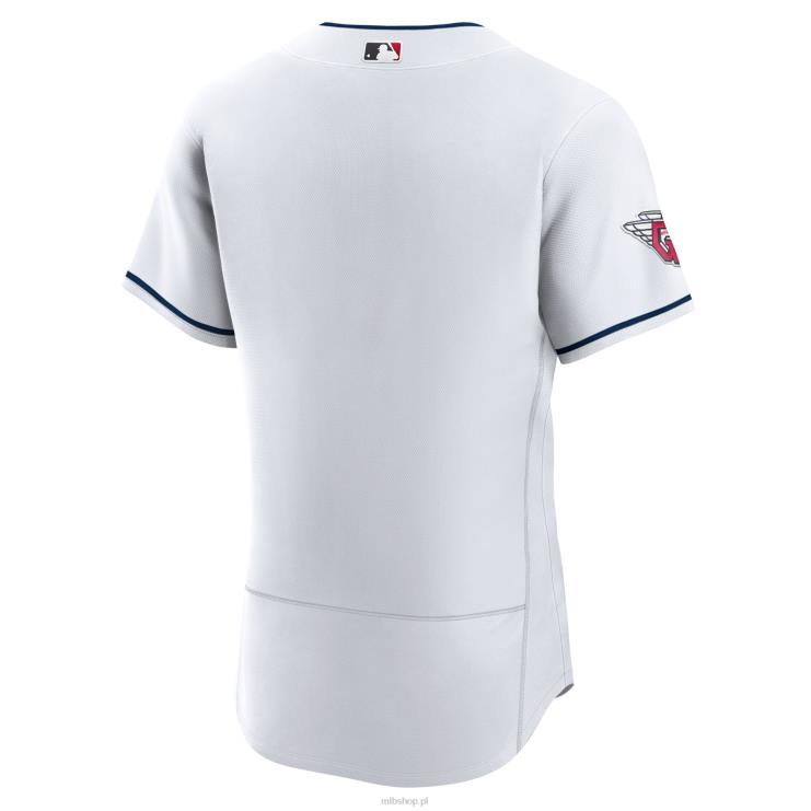 Cleveland Guardians Nike Biała autentyczna domowa koszulka drużyny mężczyźni 0J02V769 MLB Jerseys