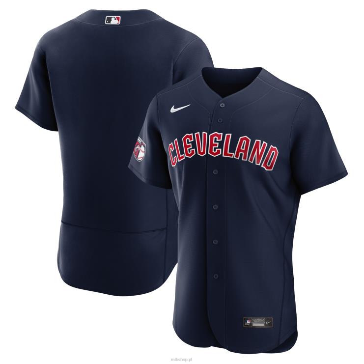Cleveland Guardians nike granatowa alternatywna autentyczna koszulka drużynowa mężczyźni 0J02V488 MLB Jerseys