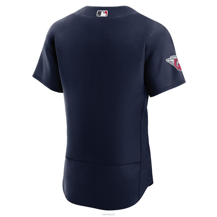 Cleveland Guardians nike granatowa alternatywna autentyczna koszulka drużynowa mężczyźni 0J02V488 MLB Jerseys