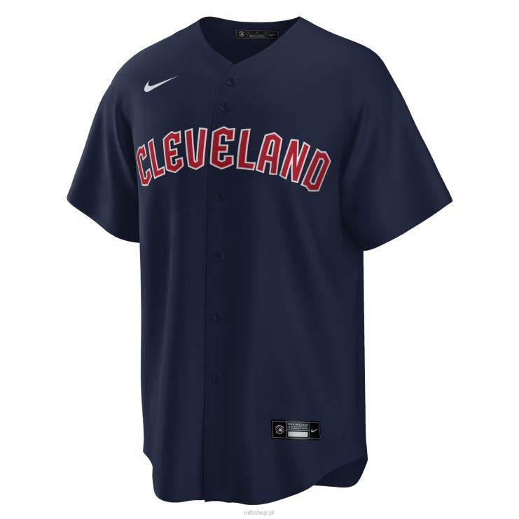 granatowa replika alternatywnej koszulki Nike Guardians Cleveland Guardians mężczyźni 0J02V1247 MLB Jerseys