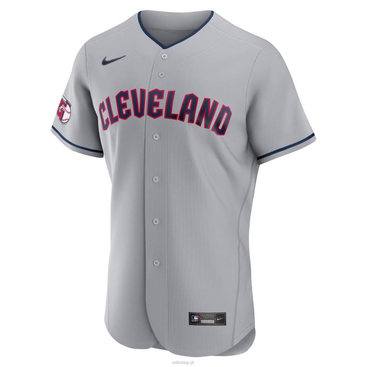 szara koszulka cleveland guards 2023 jackie robinson day autentyczna mężczyźni 0J02V1438 MLB Jerseys