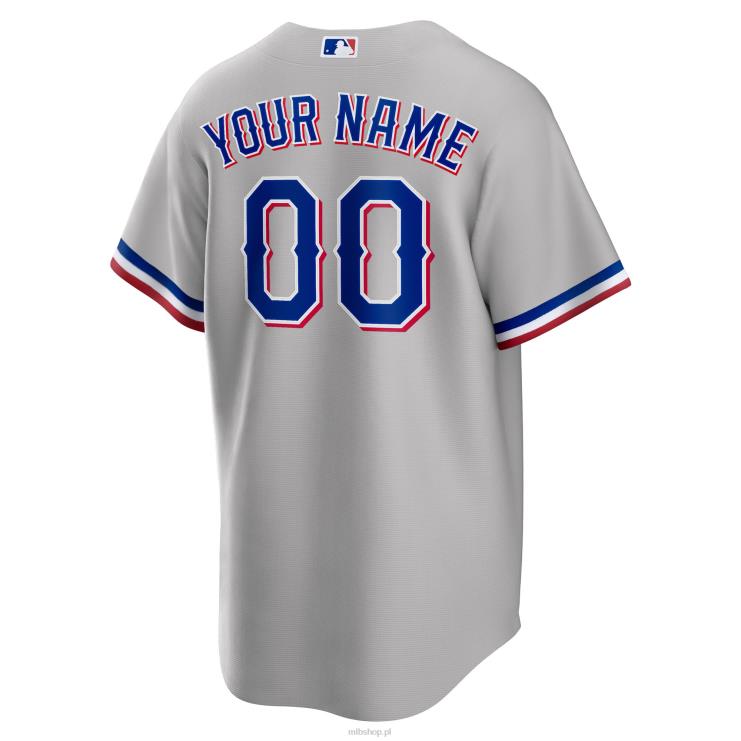 szara replika koszulki texas rangers nike road mężczyźni 0J02V369 MLB Jerseys