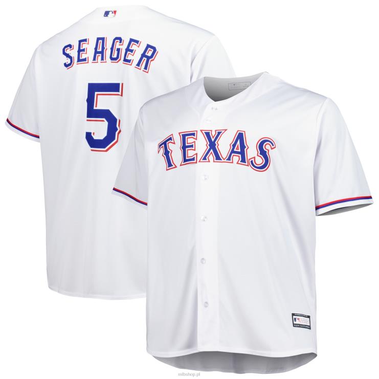 texas rangers corey seager biała replika dużej i wysokiej koszulki gracza mężczyźni 0J02V599 MLB Jerseys