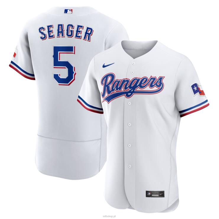 texas rangers corey seager nike biała domowa autentyczna koszulka gracza mężczyźni 0J02V822 MLB Jerseys