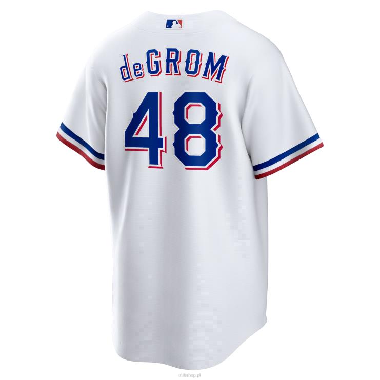 texas rangers jacob degrom nike biała replika domowej koszulki gracza mężczyźni 0J02V307 MLB Jerseys