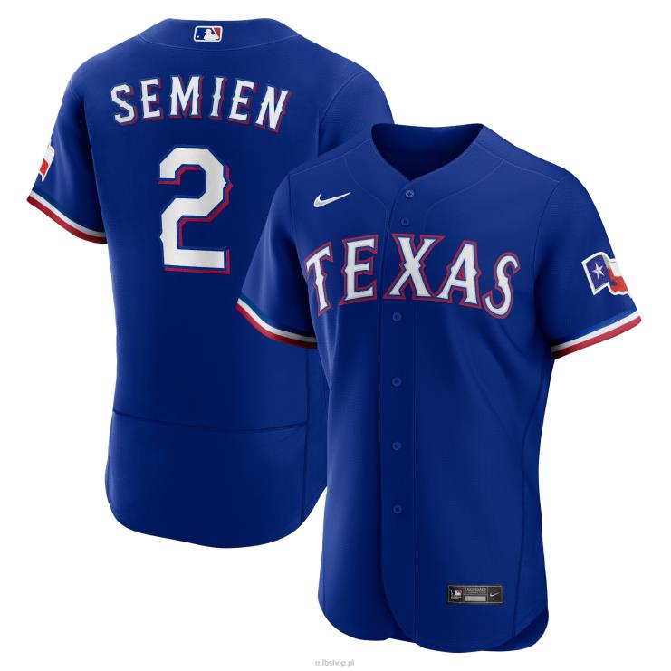 texas rangers marcus semien nike royal alternatywna autentyczna koszulka gracza mężczyźni 0J02V1234 MLB Jerseys