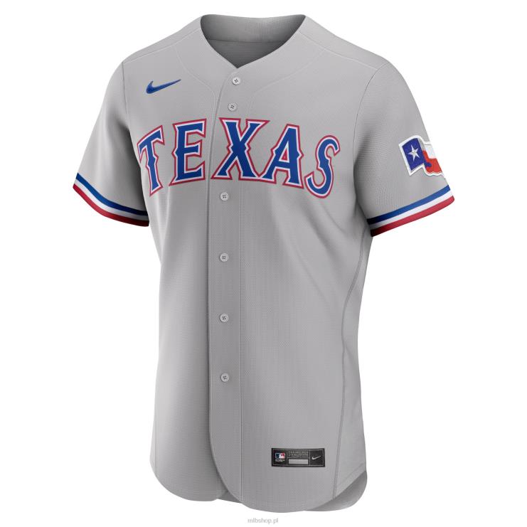 texas rangers nike szara koszulka 2023 jackie robinson day autentyczna koszulka mężczyźni 0J02V1540 MLB Jerseys