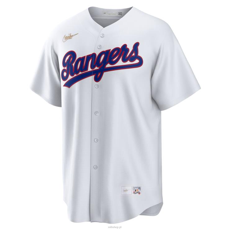 texas rangers nolan ryan nike biała domowa koszulka gracza z kolekcji cooperstown mężczyźni 0J02V669 MLB Jerseys