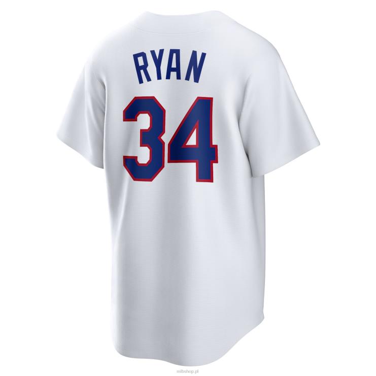 texas rangers nolan ryan nike biała domowa koszulka gracza z kolekcji cooperstown mężczyźni 0J02V669 MLB Jerseys