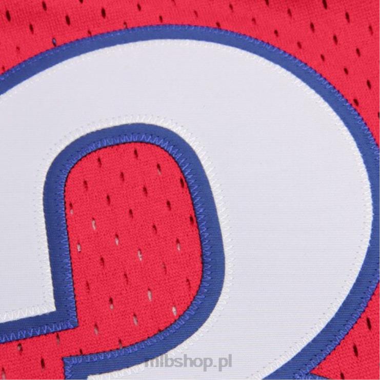 montreal expos tim raines mitchell & ness czerwona koszulka treningowa do odbijania mężczyźni 0J02V1183 MLB Jerseys