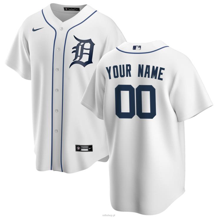 biała replika domowej koszulki nike detroit tigers nike mężczyźni 0J02V317 MLB Jerseys