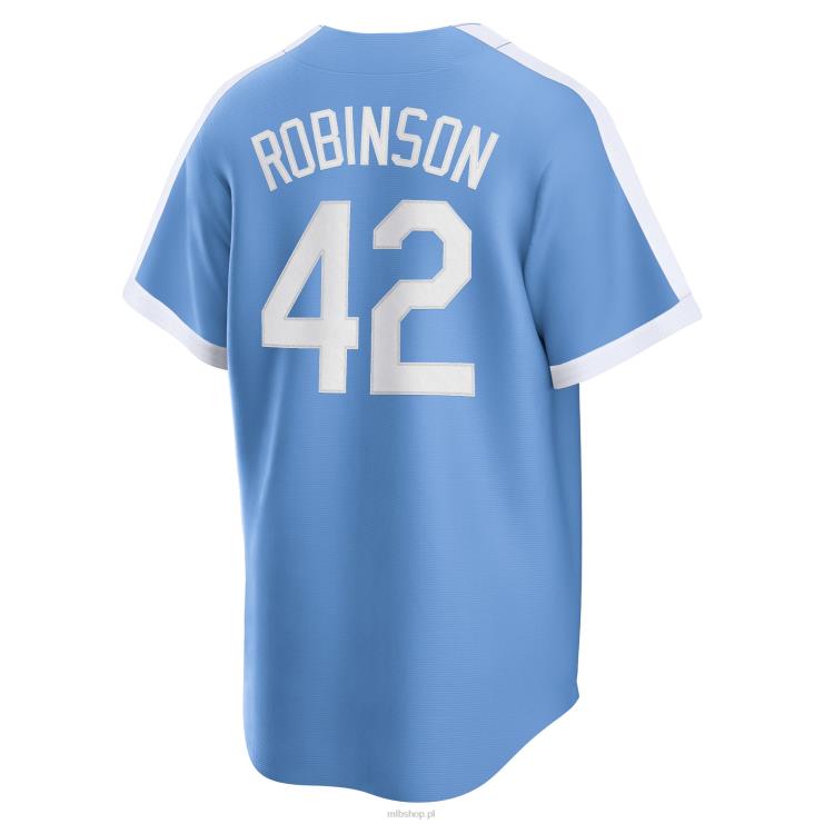 brooklyn dodgers jackie robinson nike jasnoniebieska koszulka gracza z alternatywnej kolekcji cooperstown mężczyźni 0J02V132 MLB Jerseys