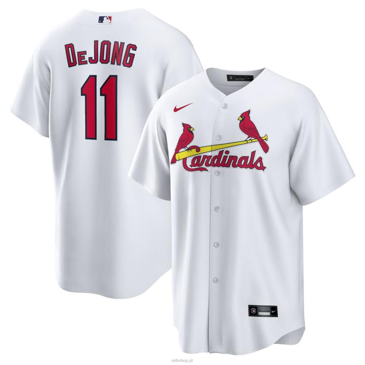 ul. Louis Cardinals paul dejong nike biała oficjalna replika domowej koszulki gracza mężczyźni 0J02V1627 MLB Jerseys