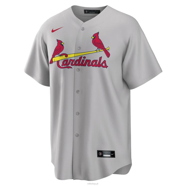ul. koszulka louis cardinals yadier molina nike grey road replika nazwiska gracza mężczyźni 0J02V934 MLB Jerseys