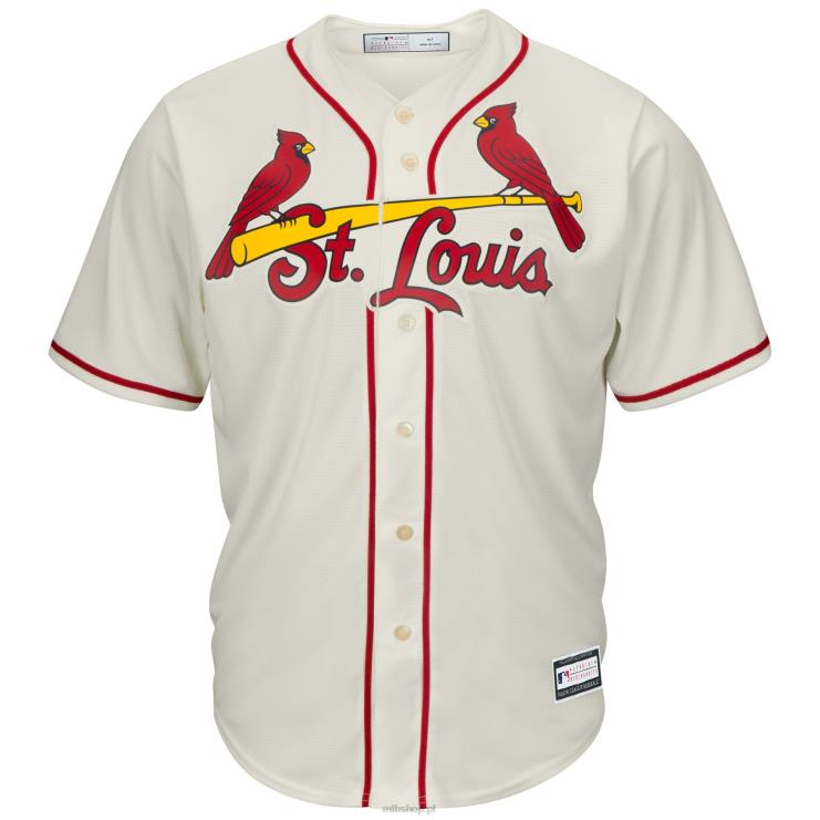 ul. louis cardinals kremowa replika dużej i wysokiej koszulki drużyny mężczyźni 0J02V921 MLB Jerseys