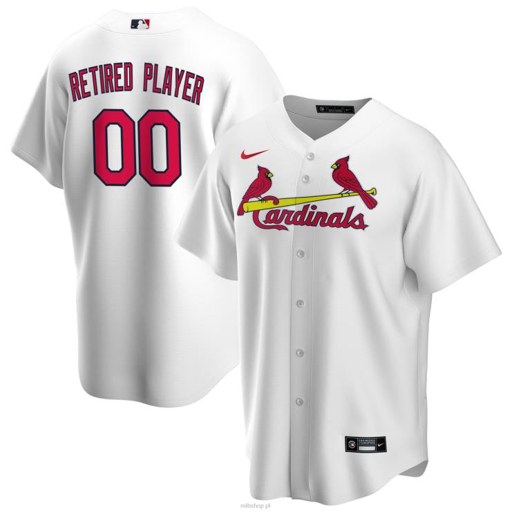 ul. louis cardinals nike biała replika koszulki domowej pick-a-player na emeryturze mężczyźni 0J02V1282 MLB Jerseys