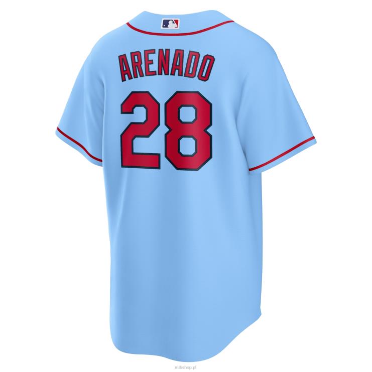 ul. louis cardinals nolan arenado nike jasnoniebieska alternatywna oficjalna replika koszulki gracza mężczyźni 0J02V7 MLB Jerseys