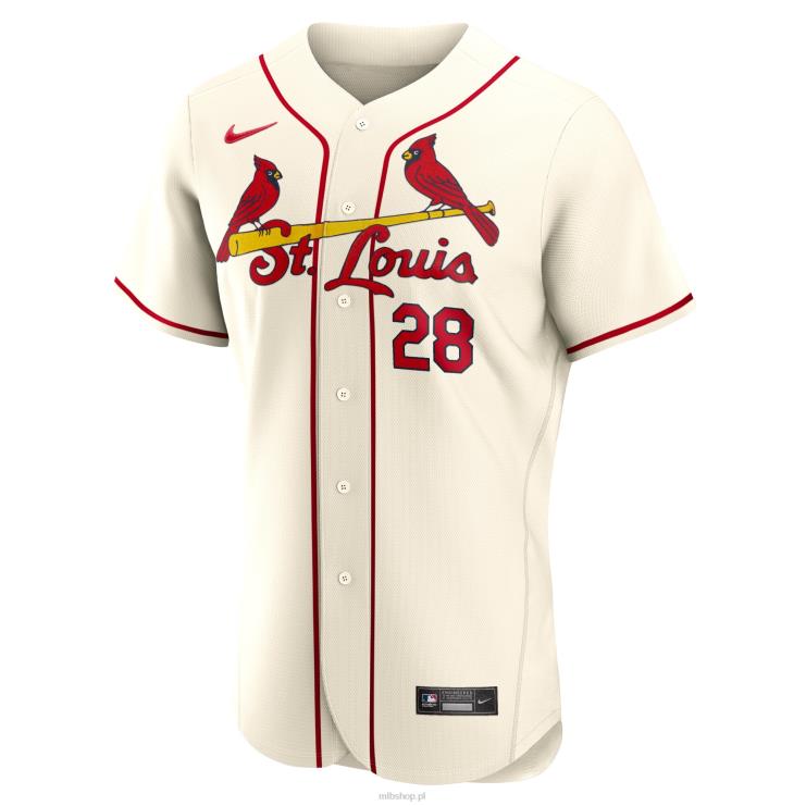 ul. louis cardinals nolan arenado nike kremowa alternatywna autentyczna koszulka gracza mężczyźni 0J02V944 MLB Jerseys
