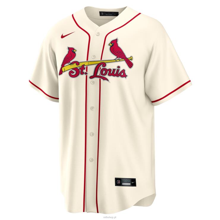 ul. louis cardinals nolan arenado nike kremowa alternatywna oficjalna replika koszulki gracza mężczyźni 0J02V6 MLB Jerseys