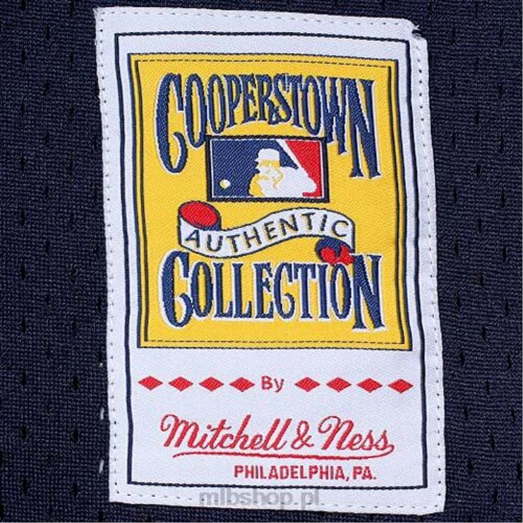 ul. louis cardinals ozzie smith mitchell & ness granatowy 1994 autentyczna kolekcja cooperstown siatkowa koszulka treningowa mrugnięcia mężczyźni 0J02V787 MLB Jerseys