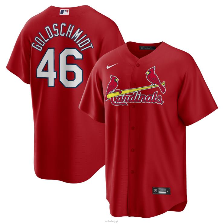 ul. louis cardinals paul goldschmidt nike czerwona alternatywna replika koszulki z nazwiskiem gracza mężczyźni 0J02V762 MLB Jerseys