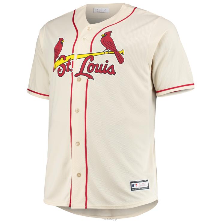 ul. louis cardinals yadier molina kremowa duża i wysoka replika koszulki gracza mężczyźni 0J02V610 MLB Jerseys