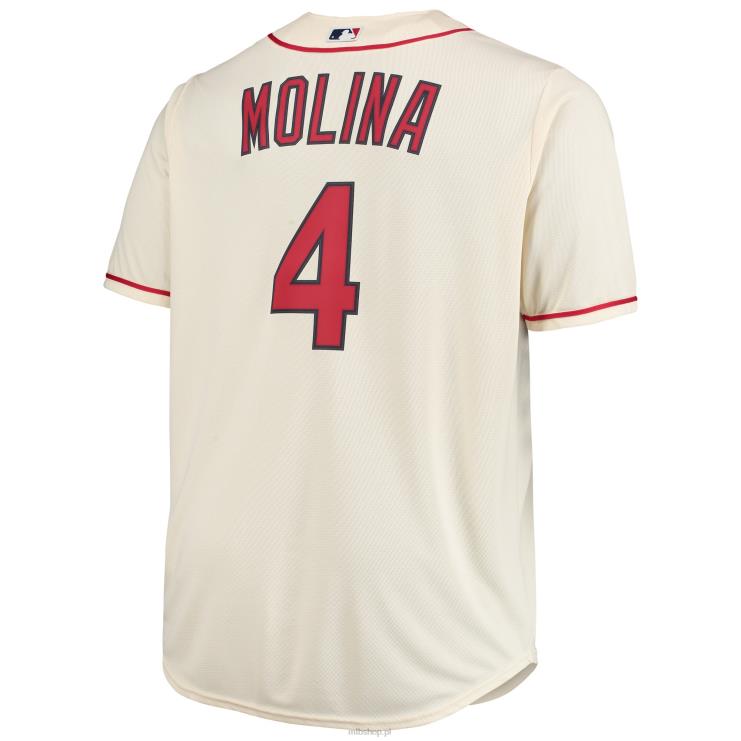 ul. louis cardinals yadier molina kremowa duża i wysoka replika koszulki gracza mężczyźni 0J02V610 MLB Jerseys