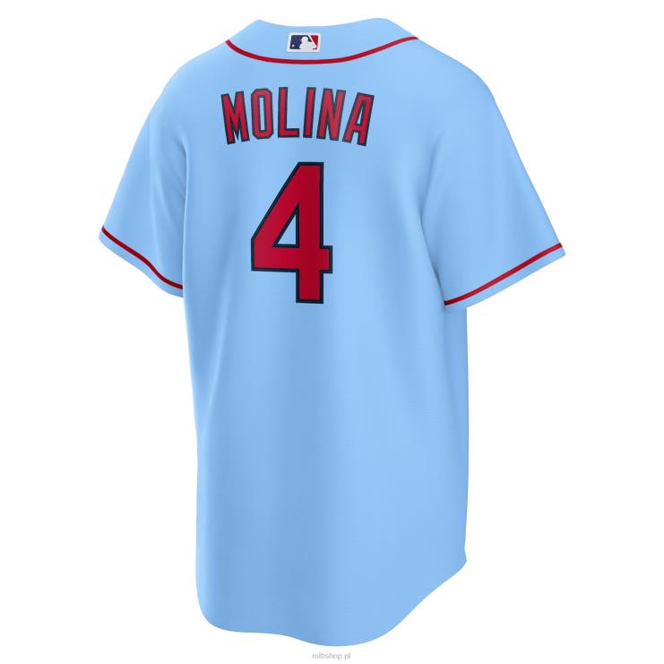 ul. louis cardinals yadier molina nike jasnoniebieska replika alternatywnej koszulki z nazwiskiem gracza mężczyźni 0J02V52 MLB Jerseys
