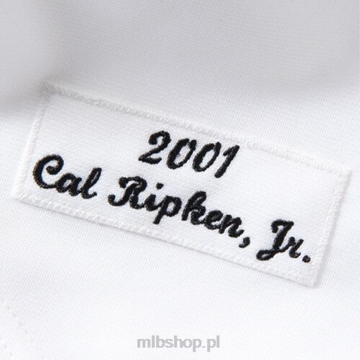 Baltimore orioles cal ripken mitchell & ness biała autentyczna koszulka domowa mężczyźni 0J02V820 MLB Jerseys
