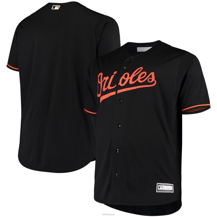 Baltimore orioles czarna duża i wysoka replika koszulki drużyny alternatywnej mężczyźni 0J02V480 MLB Jerseys