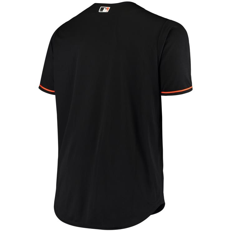 Baltimore orioles czarna duża i wysoka replika koszulki drużyny alternatywnej mężczyźni 0J02V480 MLB Jerseys