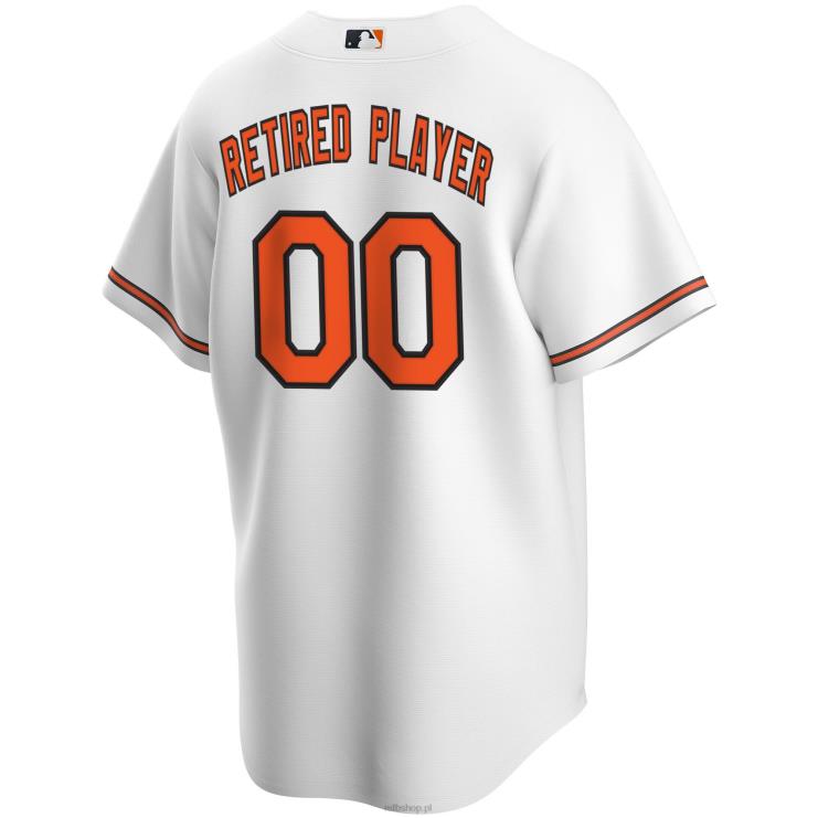 Baltimore orioles nike biała replika koszulki domowej pick-a-player emerytowanego składu mężczyźni 0J02V1265 MLB Jerseys